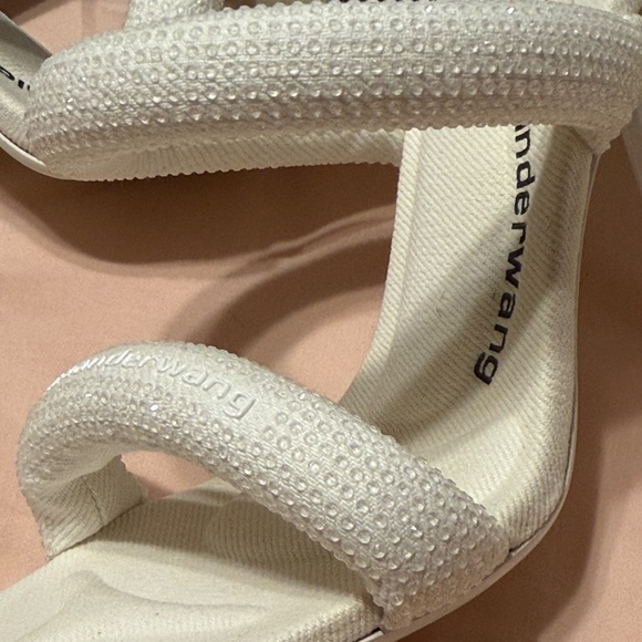 Alexander Wang white Juliet crystal heels (white) - Picture 14 of 15